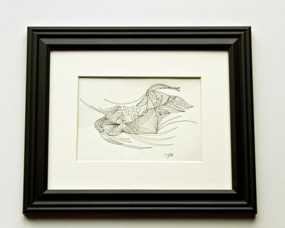 The Hare,  8x10, $125.00 unframed